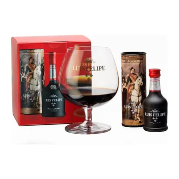 Luis Felipe Gran Reserva Mini mit Glas
